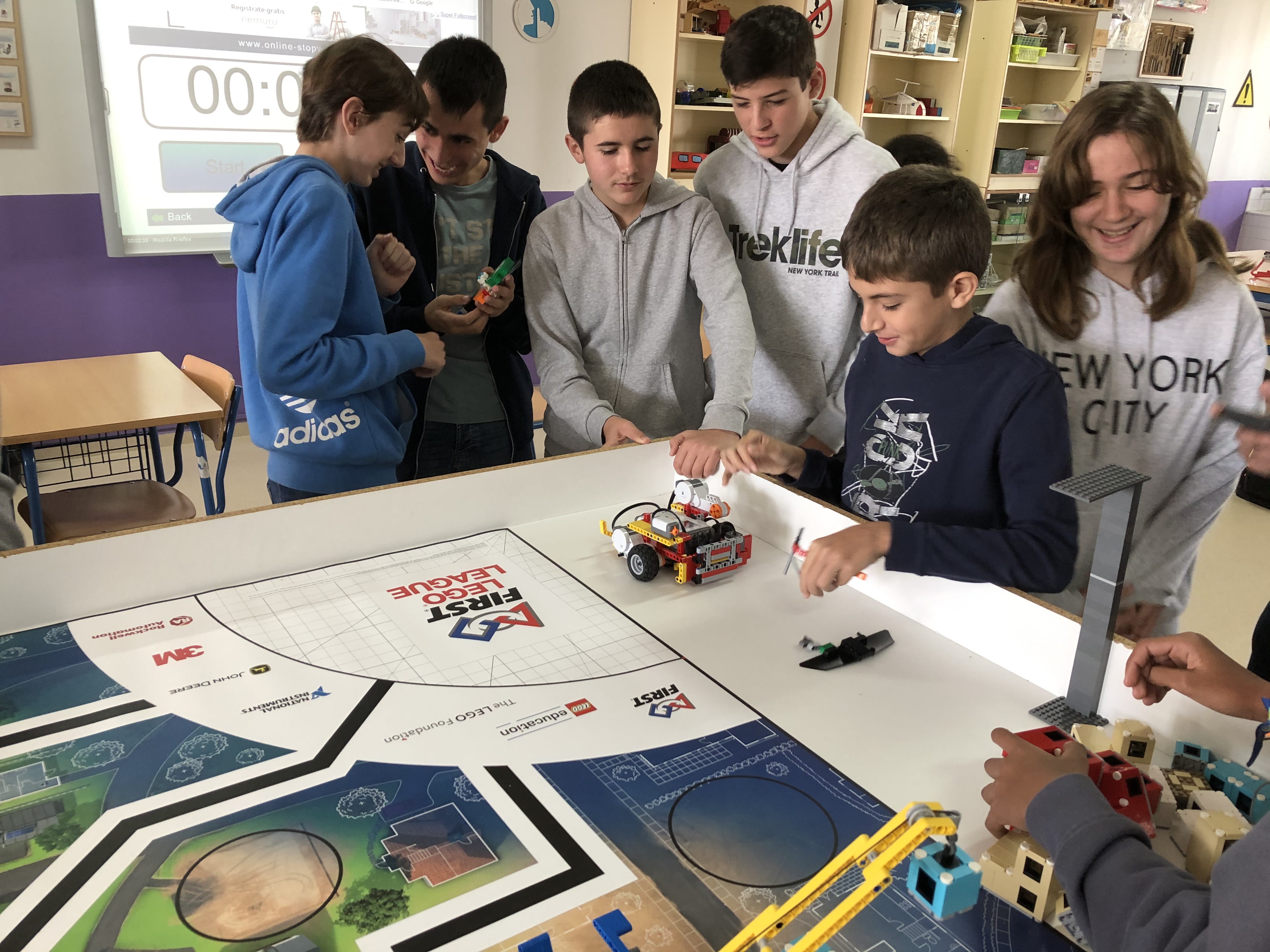 MICRO FIRST LEGO League en IES Ítaca